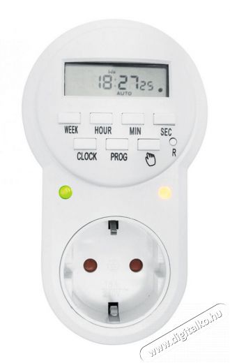SAL Somogyi TD 022 digitális heti kapcsolóóra, visszaszámlálóval Háztartás / Otthon / Kültér - Világítás / elektromosság - Hálózati elosztó / hosszabbító / adapter - 331824