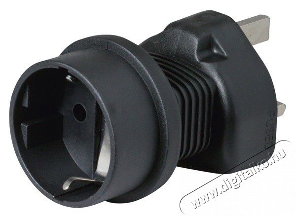 SAL Somogyi AC 02/UK utazó adapter, földelt, GS - UK Háztartás / Otthon / Kültér - Világítás / elektromosság - Hálózati elosztó / hosszabbító / adapter - 329981