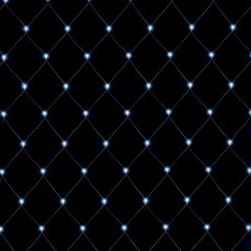 SAL Somogyi KLN 240C/WH LED-es fényháló 3x3m - Hideg fehér Háztartás / Otthon / Kültér - Világítás / elektromosság - Led szalag / fényfüzér - 330030