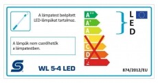 SAL Somogyi WL 5-4 LED LED-es szerelőlámpa Háztartás / Otthon / Kültér - Világítás / elektromosság - Kerti / kültéri lámpa - 331849