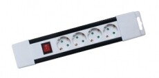 SAL Somogyi Home PNV 04K/WH hálózati elosztó Háztartás / Otthon / Kültér - Világítás / elektromosság - Hálózati elosztó / hosszabbító / adapter - 297168