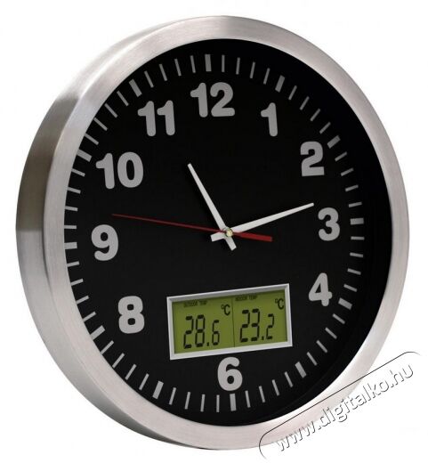 SAL Somogyi AWC 30T falióra külső- belső hőmérővel Háztartás / Otthon / Kültér - Lakásfelszerelés - Időjárás állomás - 312823