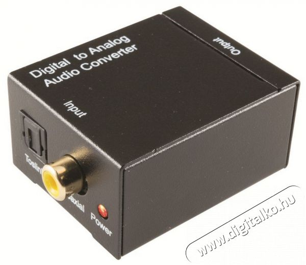 SAL Somogyi DTA AUDIO digitális - analóg audió átalakító Tv kiegészítők - Kábel / csatlakozó - Csatlakozó / elosztó / átalakító - 368197