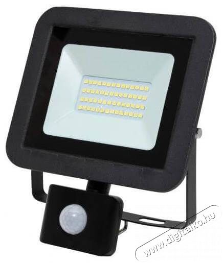 SAL Somogyi FLP 30 SMD 30 W lapos szürke LED reflektor mozgásérzékelővel Háztartás / Otthon / Kültér - Világítás / elektromosság - Kerti / kültéri lámpa