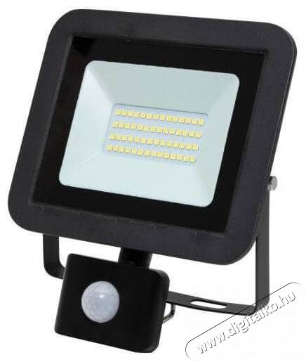 SAL Somogyi FLP 30 SMD 30 W lapos szürke LED reflektor mozgásérzékelővel Háztartás / Otthon / Kültér - Világítás / elektromosság - Kerti / kültéri lámpa - 368177