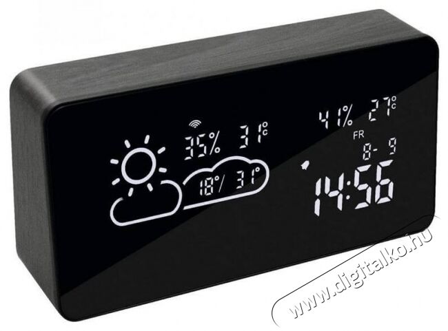 SAL Somogyi HCW27WIFI időjárás állomás Háztartás / Otthon / Kültér - Lakásfelszerelés - Időjárás állomás - 365694