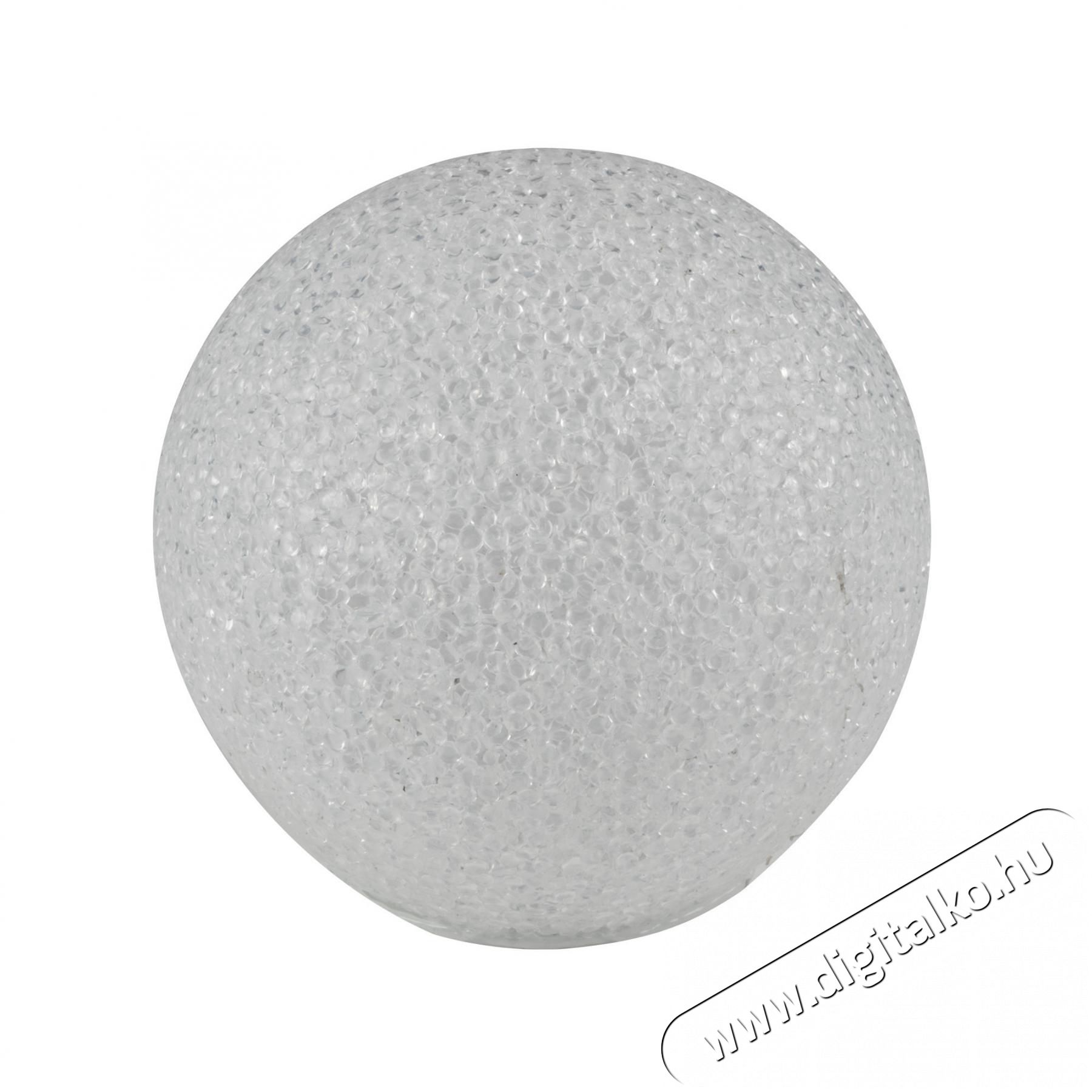 SAL Somogyi GLE 15 LED-es gömb dekoráció 15cm - meleg fehér Háztartás / Otthon / Kültér - Világítás / elektromosság - Hangulat teremtő világítás - 332530