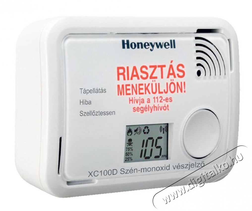 SAL Somogyi XC100D-HU CO érzékelő LCD kijelzővel Háztartás / Otthon / Kültér - Biztonságtechnika - Füst- és szén-monoxid érzékelő - 331853