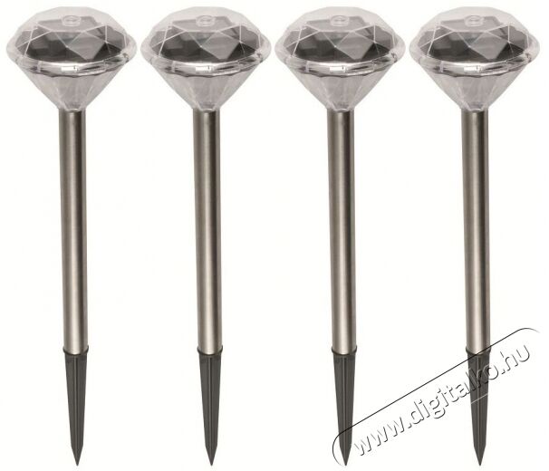 SAL Somogyi MX 802/4 Solar lámpa szett (4db) Háztartás / Otthon / Kültér - Világítás / elektromosság - Kerti / kültéri lámpa - 331636