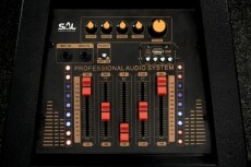 SAL Somogyi PAX225BT Aktív hangdoboz, 2x25cm, 2xMIC, BT/FM/MP3 Újdonságok - Új termékek - 344323