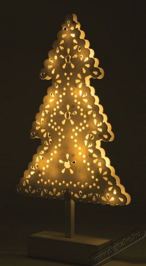 SAL Somogyi KAD 19 PINE fenyőfa 20LED/beltéri/meleg fehér karácsonyi dísz Háztartás / Otthon / Kültér - Világítás / elektromosság - Hangulat teremtő világítás - 312829