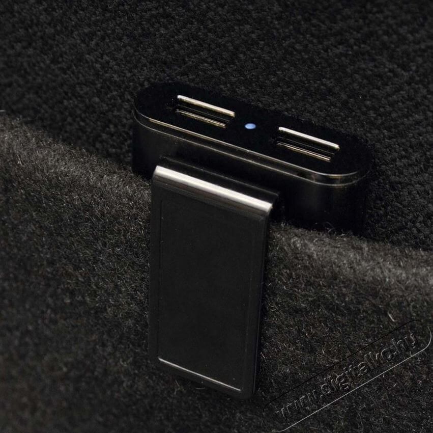 SAL Somogyi SA 060 2.4A univerzális 4x2 USB autós gyorstöltő Mobil / Kommunikáció / Smart - Mobiltelefon kiegészítő / tok - Hálózati-, autós töltő - 368154