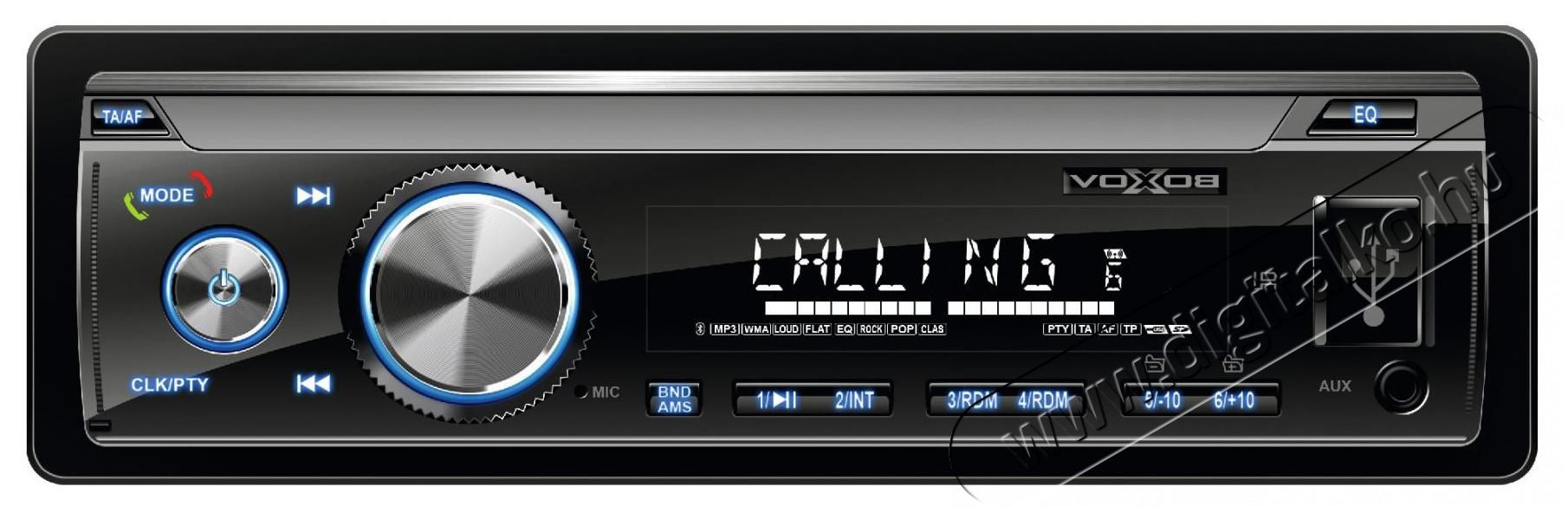 SAL Somogyi VB 6100 autórádió és MP3/WMA lejátszó Autóhifi / Autó felszerelés - Autórádió fejegység - Autórádió fejegység - 331842