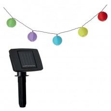SAL Somogyi MX 203 napelemes színes lampion füzér Háztartás / Otthon / Kültér - Világítás / elektromosság - Led szalag / fényfüzér - 314834
