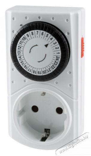 SAL Somogyi 0760S Mechanikus időzítő óra 24h/0,5h Újdonságok - Új termékek - 329837