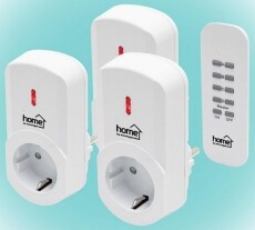 SAL Somogyi TH 1013 távirányítható hálózati aljzat szett távirányítóval Háztartás / Otthon / Kültér - Világítás / elektromosság - Hálózati elosztó / hosszabbító / adapter - 368282