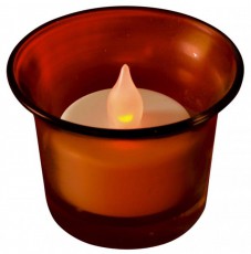SAL Somogyi LED-es teamécses, piros tartóval Újdonságok - Új termékek - 329810