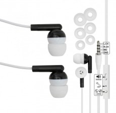 SAL Somogyi EPM 1 sztereó mikrofonos fülhallgató - fekete/fehér Audio-Video / Hifi / Multimédia - Fül és Fejhallgatók - Fülhallgató mikrofonnal / headset - 329874
