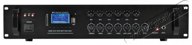 SAL Somogyi MPA 240BT multimédiás keverő-erősítő Audio-Video / Hifi / Multimédia - Hifi - Sztereó - Sztereó erősítő - 335331