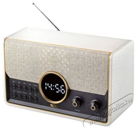 SAL Somogyi RRT5B retro rádió Audio-Video / Hifi / Multimédia - Rádió / órás rádió - Asztali rádió - 365689