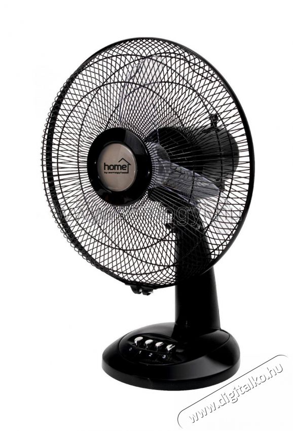 SAL Somogyi Home TF 32/BK fekete asztali ventilátor Háztartás / Otthon / Kültér - Ventilátor / Légkondicionáló - Asztali ventilátor - 349877