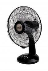 SAL Somogyi Home TF 32/BK fekete asztali ventilátor Háztartás / Otthon / Kültér - Ventilátor / Légkondicionáló - Asztali ventilátor - 349877