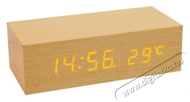 SAL Somogyi OC 02 digitális LED ébresztőóra Háztartás / Otthon / Kültér - Óra - Ébresztőóra - 321858