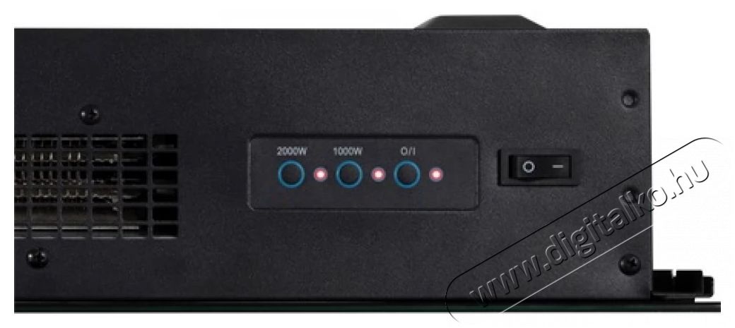 SAL Somogyi FKK 23 elektromos fali kandalló Háztartás / Otthon / Kültér - Fűtés - Kandalló - 378780