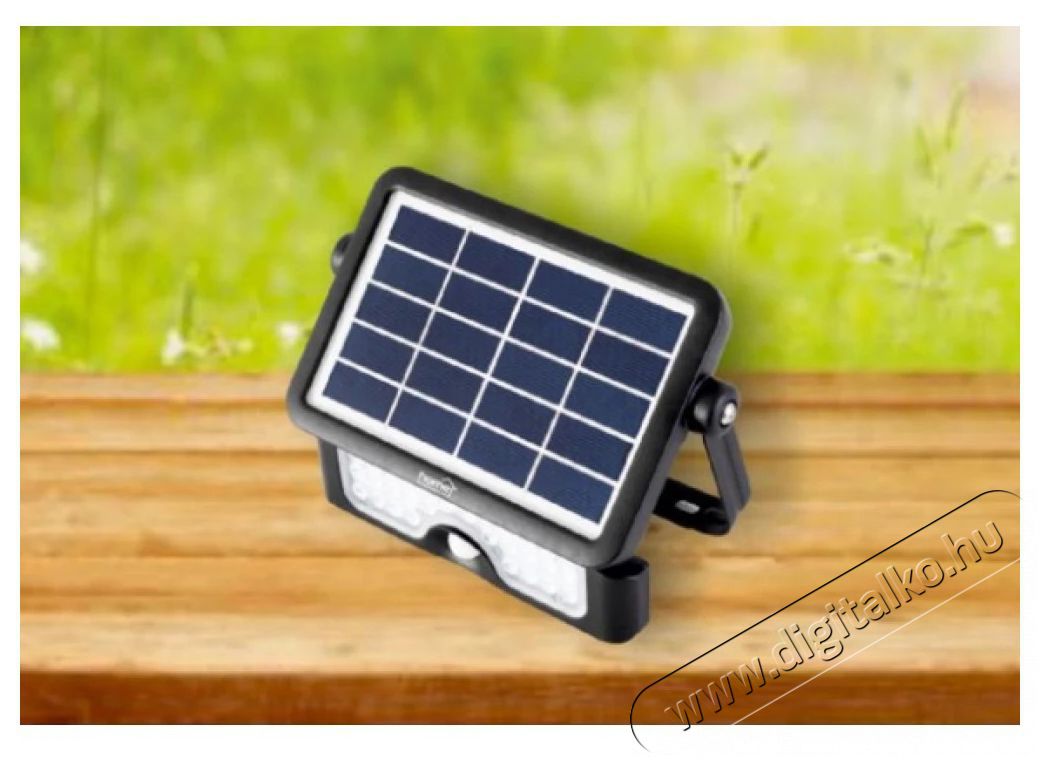 SAL Somogyi FLP 500 SOLAR LED reflektor szolár paneles Háztartás / Otthon / Kültér - Világítás / elektromosság - Kerti / kültéri lámpa - 378785
