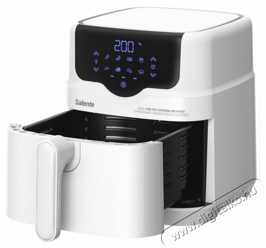 Salente HotAir 2in1 feh&eacute;r Konyhai term&eacute;kek - Konyhai kisg&eacute;p (s&uuml;t&eacute;s / főz&eacute;s / hűt&eacute;s / &eacute;telk&eacute;sz&iacute;t&eacute;s) - Olajs&uuml;tő - 521294