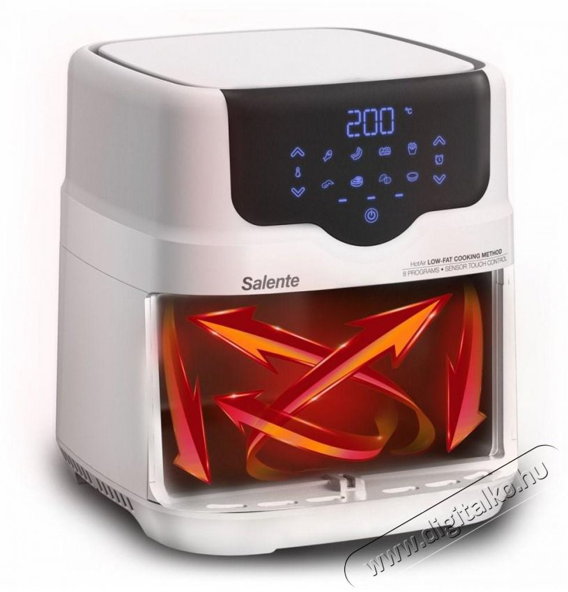 Salente HotAir 2in1 feh&eacute;r Konyhai term&eacute;kek - Konyhai kisg&eacute;p (s&uuml;t&eacute;s / főz&eacute;s / hűt&eacute;s / &eacute;telk&eacute;sz&iacute;t&eacute;s) - Olajs&uuml;tő - 521294