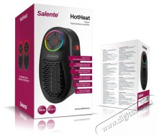 Salente HotHeat black Háztartás / Otthon / Kültér - Fűtés - Fűtőventilátoros hősugárzó - 529986
