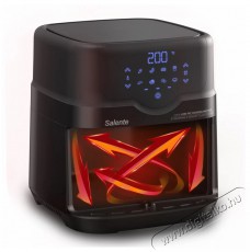 Salente HotAir 2 az 1-ben 4,3 l, fekete airfryer Konyhai termékek - Konyhai kisgép (sütés / főzés / hűtés / ételkészítés) - Légkeveréses főzőgép / elektromos kukta / multifunkciós sütő - 529985
