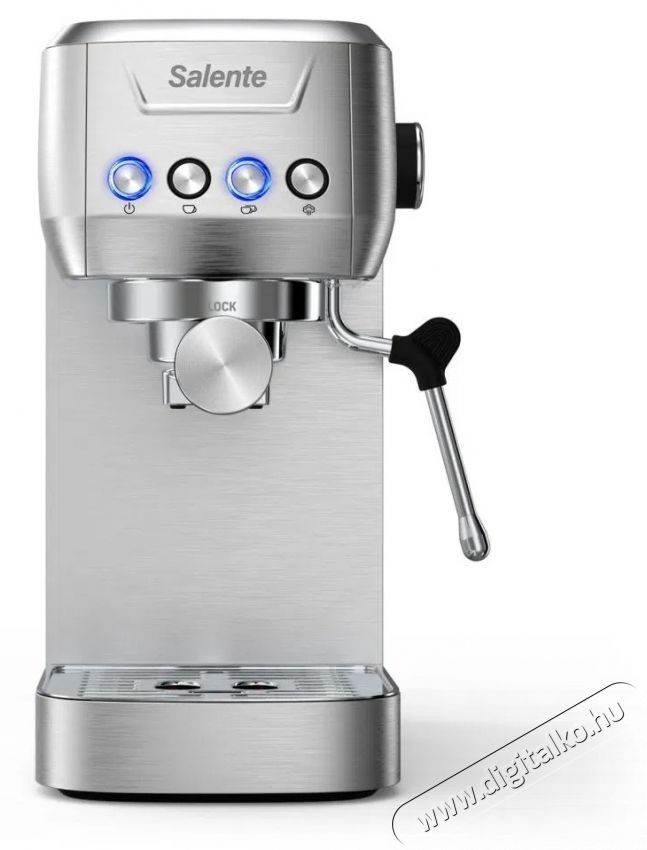 Salente Coffio karos k&aacute;v&eacute;főző- fekete-antracit Konyhai term&eacute;kek - K&aacute;v&eacute;főző / k&aacute;v&eacute;&ouml;rlő / kieg&eacute;sz&iacute;tő - Pressz&oacute; k&aacute;v&eacute;főző - 532860