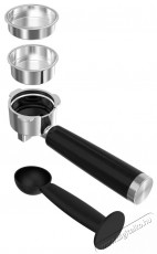 Salente Coffio karos k&aacute;v&eacute;főző- fekete-antracit Konyhai term&eacute;kek - K&aacute;v&eacute;főző / k&aacute;v&eacute;&ouml;rlő / kieg&eacute;sz&iacute;tő - Pressz&oacute; k&aacute;v&eacute;főző - 532860