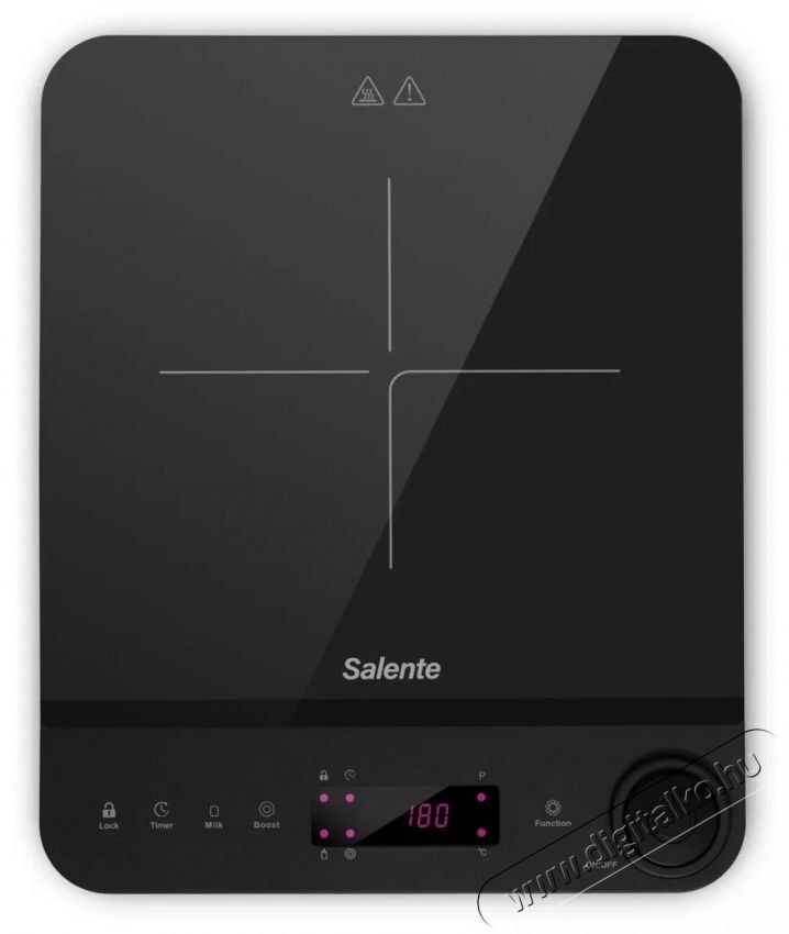 Salente InductPro1 Konyhai term&eacute;kek - S&uuml;tő-főzőlap, tűzhely (szabadon&aacute;ll&oacute;) - Indukci&oacute;s főzőlap (szabadon&aacute;ll&oacute;) - 530667