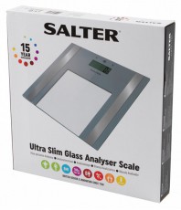 Salter 9158 SV3R ezüst testelemző személymérleg Szépségápolás / Egészség - Mérleg - Személy mérleg - 398481