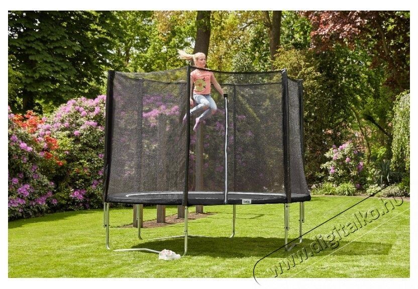 Salta Combo kerek trambulin, 427 cm, fekete H&aacute;ztart&aacute;s / Otthon / K&uuml;lt&eacute;r - J&aacute;t&eacute;k / Sport - Szabadt&eacute;ri j&aacute;t&eacute;k - 535683