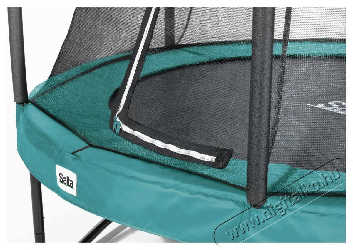 Salta Comfort Edition trambulin, biztons&aacute;gi h&aacute;l&oacute;val, 396 cm, z&ouml;ld H&aacute;ztart&aacute;s / Otthon / K&uuml;lt&eacute;r - J&aacute;t&eacute;k / Sport - Szabadt&eacute;ri j&aacute;t&eacute;k - 535684