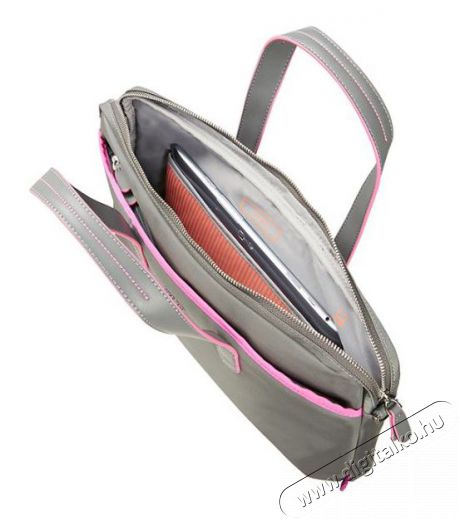 Samsonite NEFTI BAILHANDLE 15.6 kőszürke/fukszia notebook táska Egyéb - Nem forgalmazzuk ! - 326699
