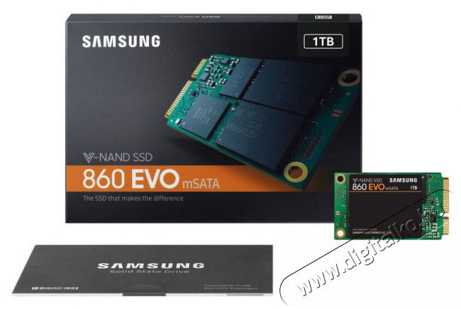 SAMSUNG 860 EVO 1000GB mSATA (MZ-M6E1T0BW) SSD Iroda és számítástechnika - Adattároló / merevlemez - SSD - 334092