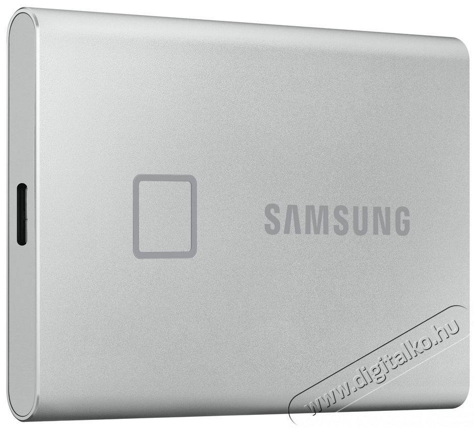SAMSUNG 1000GB USB 3.2 (MU-PC1T0S/WW) ujjlenyomatolvasós T7 Touch külső SSD - ezüst Egyéb - Nem forgalmazzuk ! - 369776