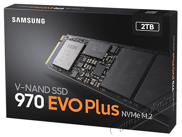 SAMSUNG 2000GB NVMe 1.3 M.2 2280 970 EVO Plus (MZ-V7S2T0BW) SSD Újdonságok - Új termékek