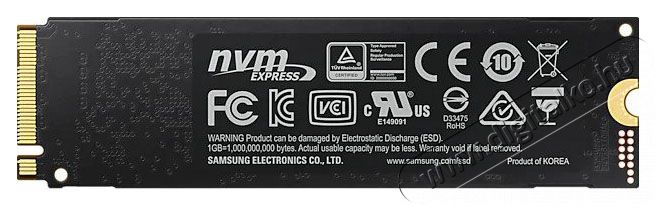 SAMSUNG MZ-V7S250BW 250GB NVMe 1.3 M.2 970 EVO Plus SSD Egyéb - Nem forgalmazzuk ! - 369798