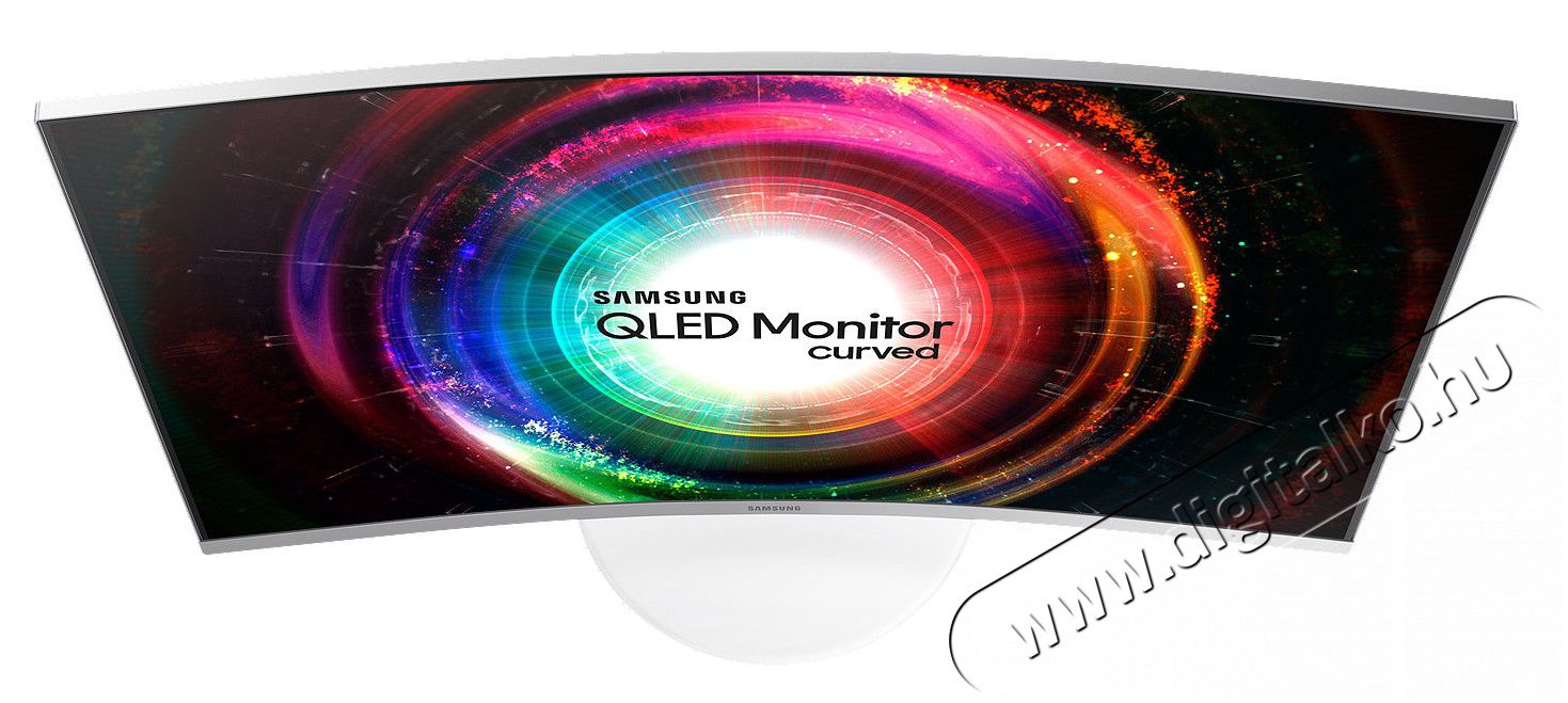 SAMSUNG C32H711QEU WQHD QLED ívelt monitor Iroda és számítástechnika - Monitor - Monitor - 320591