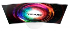 SAMSUNG C32H711QEU WQHD QLED ívelt monitor Iroda és számítástechnika - Monitor - Monitor - 320591