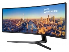 SAMSUNG LC49J890DKUXEN Ultrawide 4K LED ívelt kijelzős monitor Iroda és számítástechnika - Monitor - 21:9 Ultrawide monitor - 339643