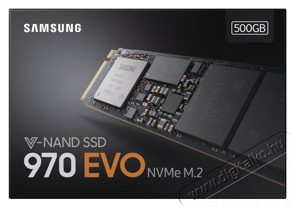 SAMSUNG 970 EVO 500GB NVMe M.2 2280 (MZ-V7E500BW) SSD Egyéb - Nem forgalmazzuk ! - 339646