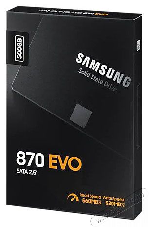 SAMSUNG 500GB SATA3 2,5 870 EVO (MZ-77E500B/EU) SSD Egyéb - Nem forgalmazzuk ! - 369824