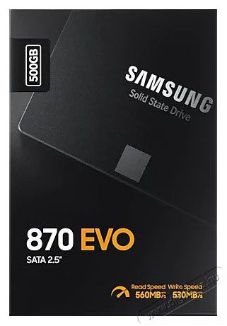 SAMSUNG 500GB SATA3 2,5 870 EVO (MZ-77E500B/EU) SSD Egyéb - Nem forgalmazzuk ! - 369824